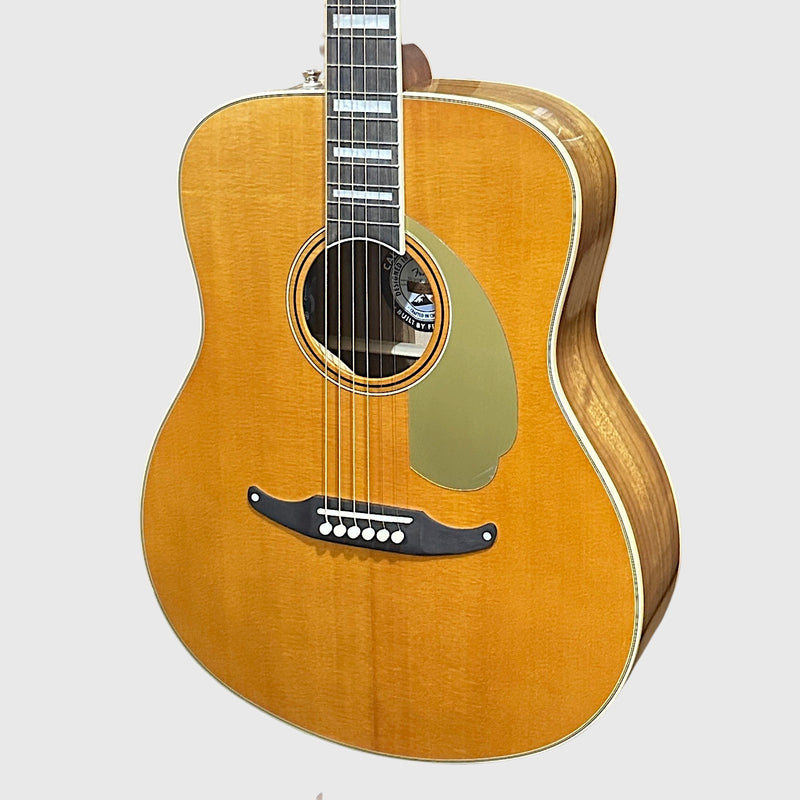 Fender California Vintage Palomino Auditorium Acoustic Electric Guitar - Aged Natural