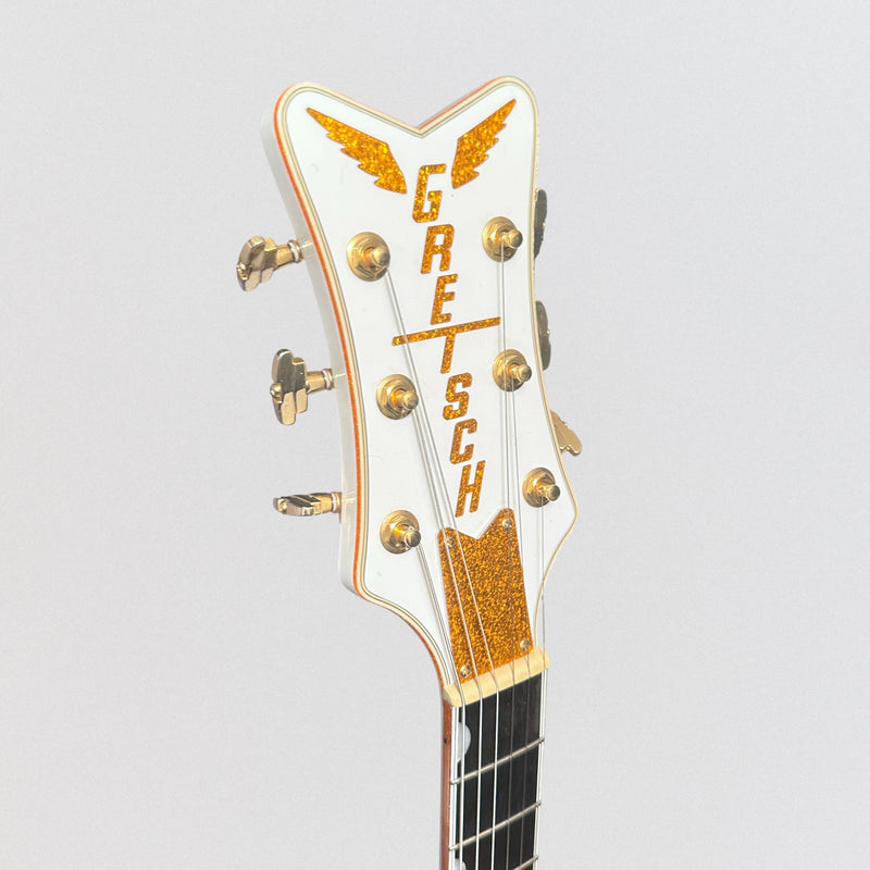 Gretsch G6136T White Falcon Hollow Body Bigsby MIJ Electric Guitar - White