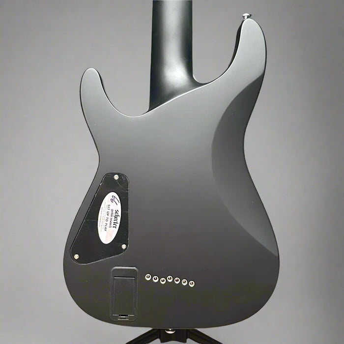 Schecter Damien Platinum 7 String Electric Guitar - Black