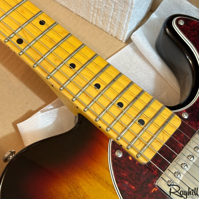 G&L Tribute ASAT Classic Bluesboy Sunburst Semi Hollow Body Electric Guitar