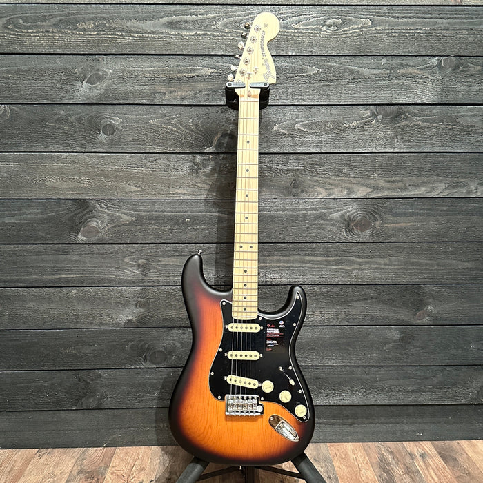 Fender Limited Edition American Performer Timber Stratocaster HSS USA Electric Guitar - Sunburst