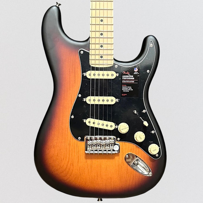 Fender Limited Edition American Performer Timber Stratocaster USA Electric Guitar 2024 - Sunburst