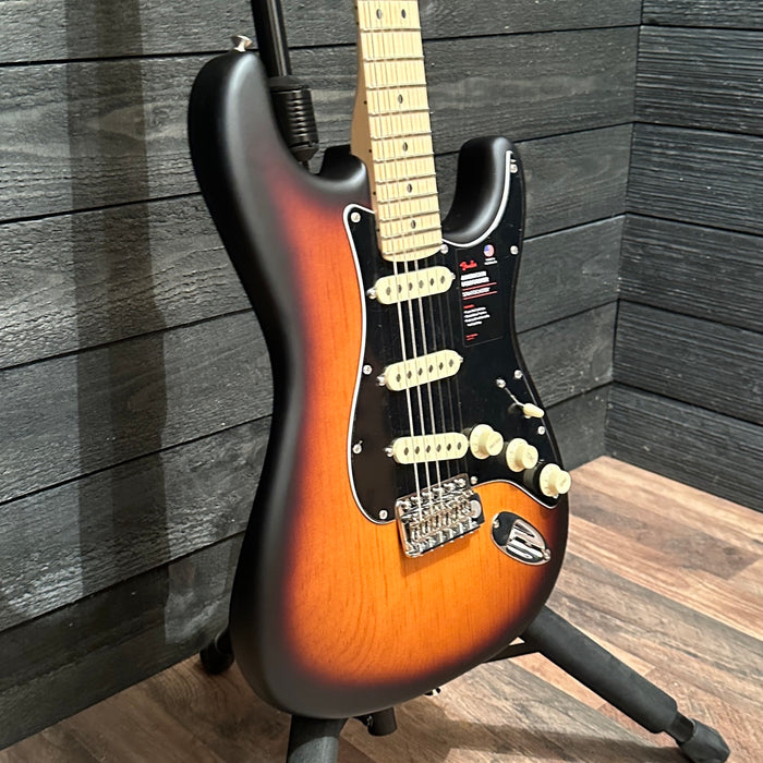 Fender Limited Edition American Performer Timber Stratocaster HSS USA Electric Guitar - Sunburst