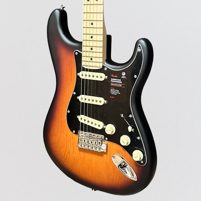 Fender Limited Edition American Performer Timber Stratocaster USA Electric Guitar 2024 - Sunburst