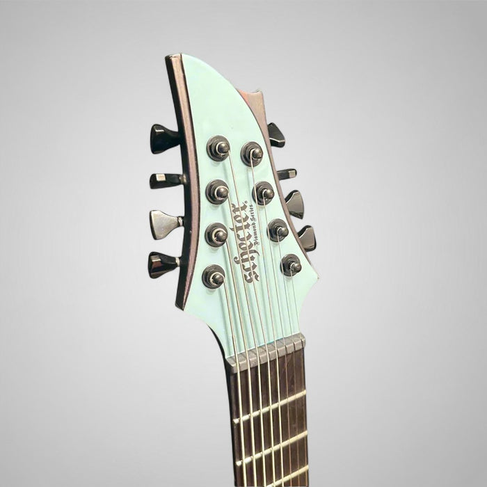 Schecter John Browne Tao 8 String Electric Guitar - Azure