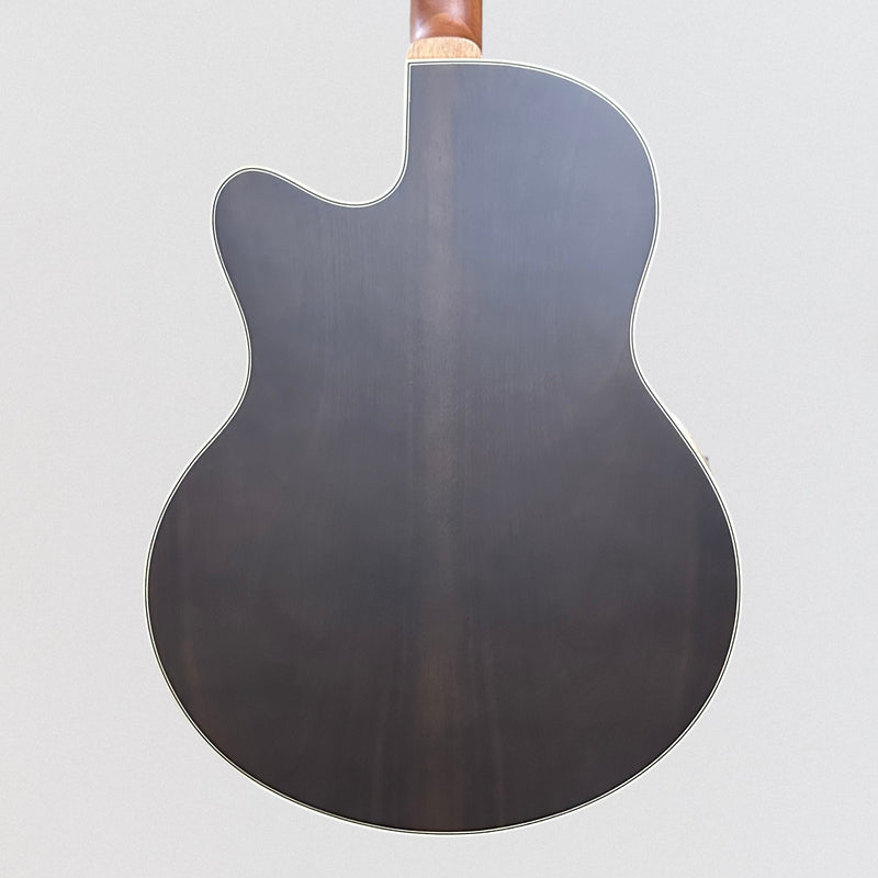 Warwick RockBass Alien Deluxe Hybrid Thinline 4 String Acoustic Electric Bass Guitar - Natural