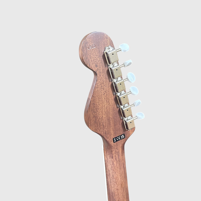 Fender California Vintage Malibu Concert Acoustic Electric Guitar w/ Case - Aged Natural