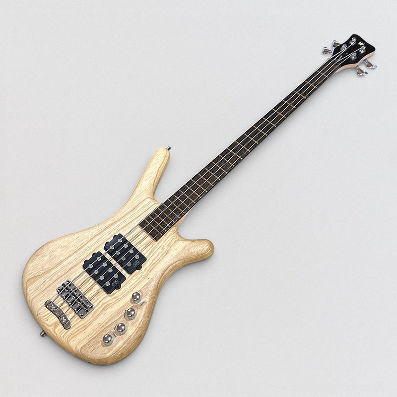 Warwick RockBass Corvette $$ 4 String Electric Bass Guitar - Natural Transparent Satin