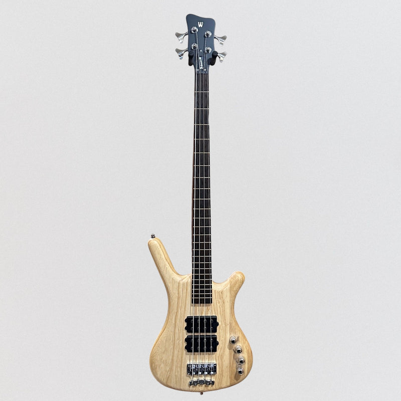Warwick RockBass Corvette $$ 4 String Electric Bass Guitar - Natural Transparent Satin