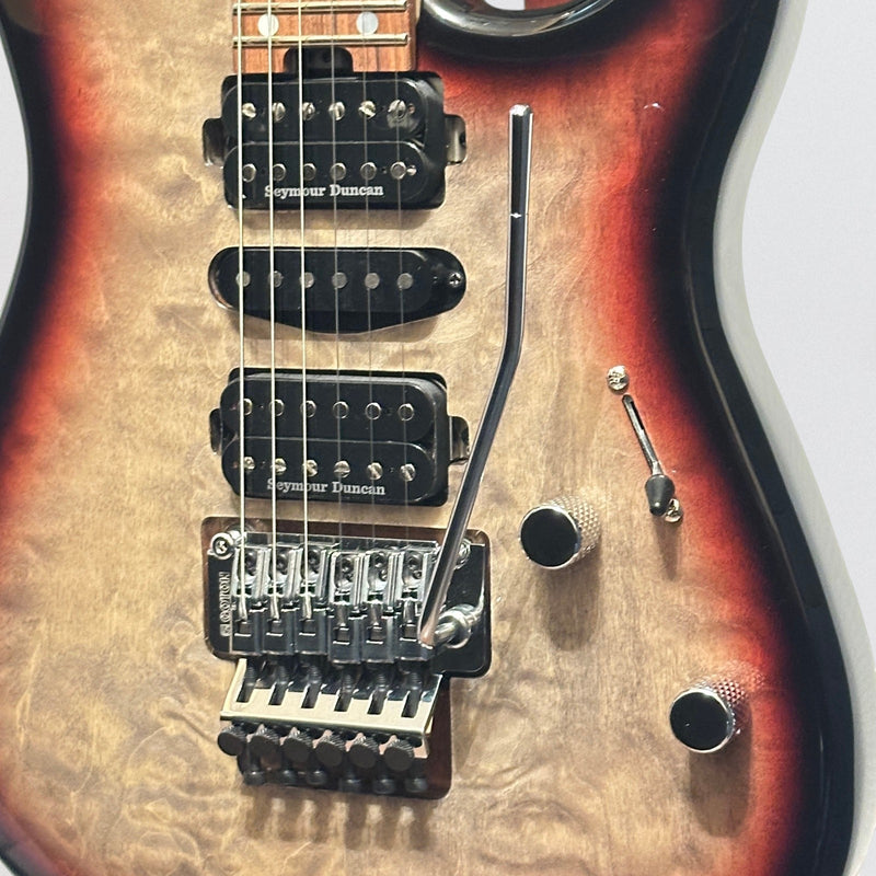 Charvel MJ San Dimas Style 1 HSH FR M QM Electric Guitar - Midnight Glow