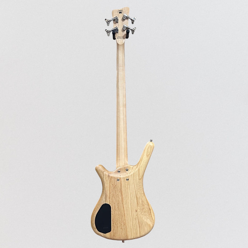 Warwick RockBass Corvette $$ 4 String Electric Bass Guitar - Natural Transparent Satin