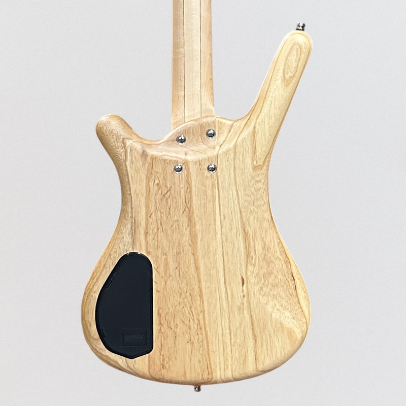 Warwick RockBass Corvette $$ 4 String Electric Bass Guitar - Natural Transparent Satin