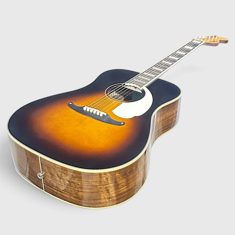 Fender California Vintage King Dreadnought Acoustic Electric Guitar w/ Case - Sunburst