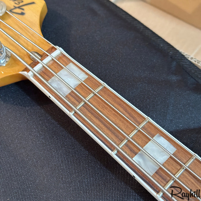 Fender Vintera '70s Jazz Bass MIM 4 String Electric Bass Guitar Silver