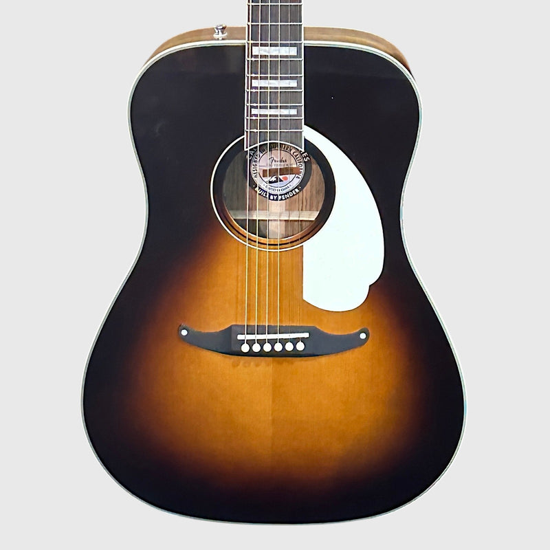 Fender California Vintage King Dreadnought Acoustic Electric Guitar w/ Case - Sunburst