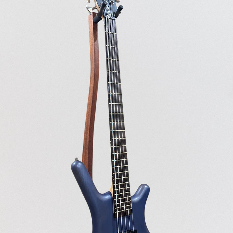Warwick RockBass Corvette Basic 5 String Electric Bass Guitar - Ocean Blue Trans Satin