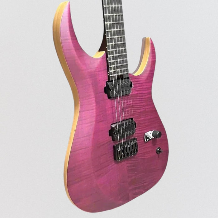 Schecter John Browne Tao-6 Electric Guitar - Satin Trans Purple