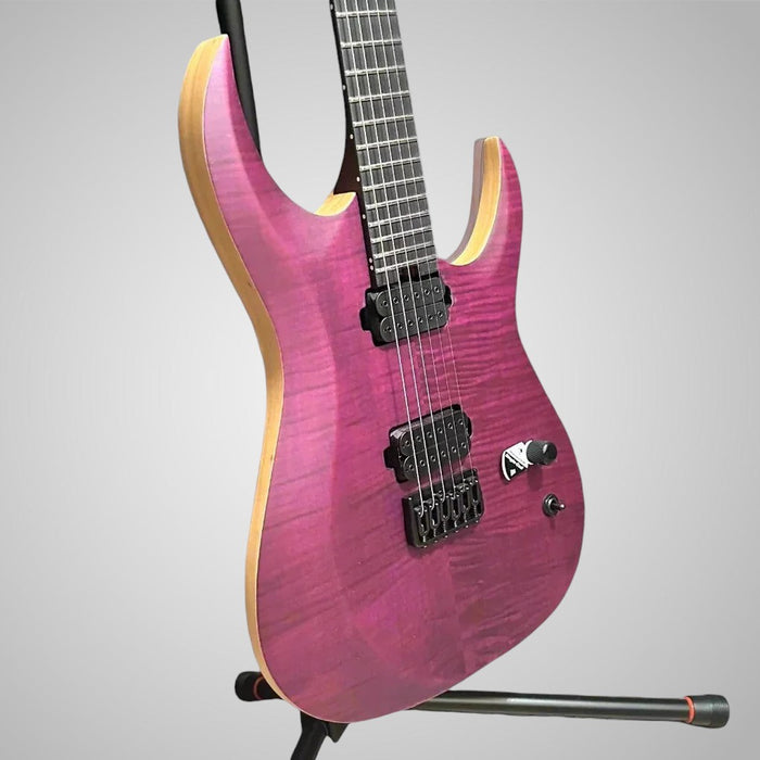 Schecter John Browne Tao-6 Electric Guitar - Satin Trans Purple