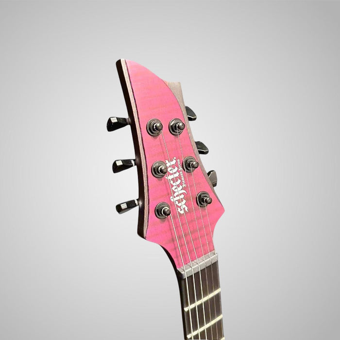 Schecter John Browne Tao-6 Electric Guitar - Satin Trans Purple