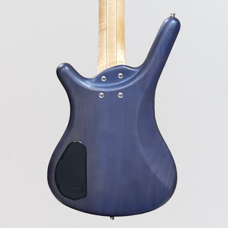 Warwick RockBass Corvette Basic 5 String Electric Bass Guitar - Ocean Blue Trans Satin