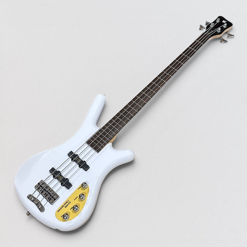 Warwick RockBass Corvette Basic 4 String Active Electric Bass Guitar - White
