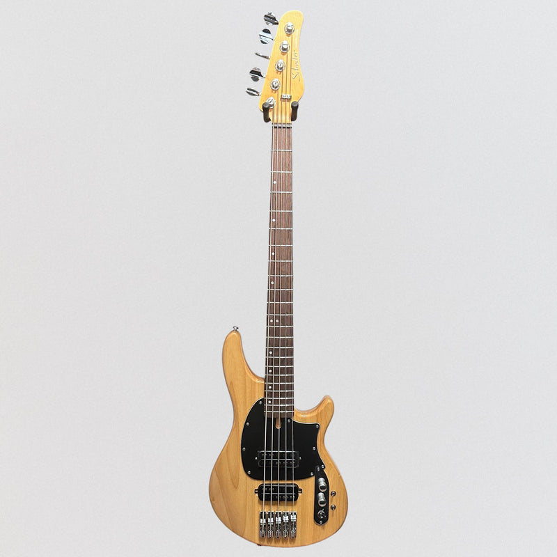 Schecter CV-5 5-String Electric Bass Guitar - Gloss Natural