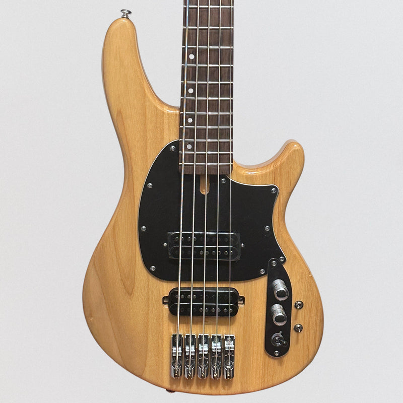Schecter CV-5 5-String Electric Bass Guitar - Gloss Natural