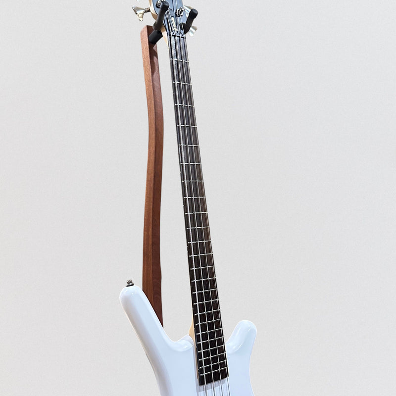 Warwick RockBass Corvette Basic 4 String Active Electric Bass Guitar - White