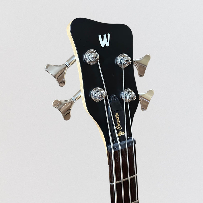 Warwick RockBass Corvette Basic 4 String Active Electric Bass Guitar - White