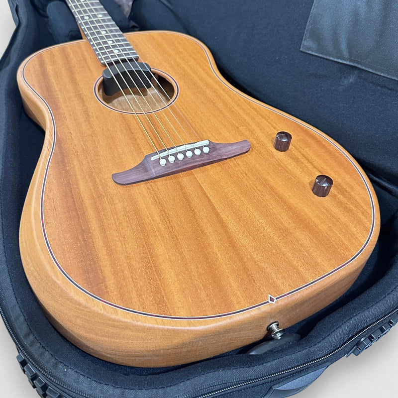 Fender Highway Dreadnought All-Mahogany Acoustic-Electric Guitar - Natural
