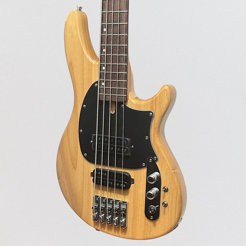 Schecter CV-5 5-String Electric Bass Guitar - Gloss Natural