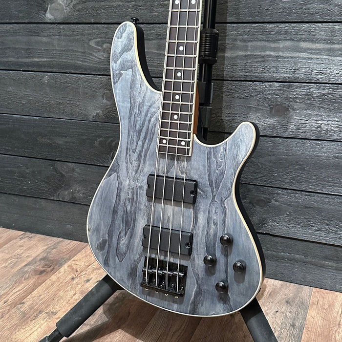 Schecter C-4 Standard 4 String Electric Bass Guitar - Charcoal
