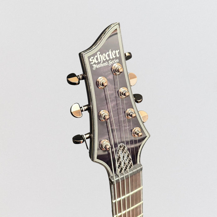 Schecter Hellraiser Hybrid C-7 7-String Electric Guitar - Transparent Black Burst