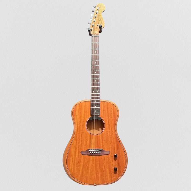 Fender Highway Dreadnought All-Mahogany Acoustic-Electric Guitar - Natural