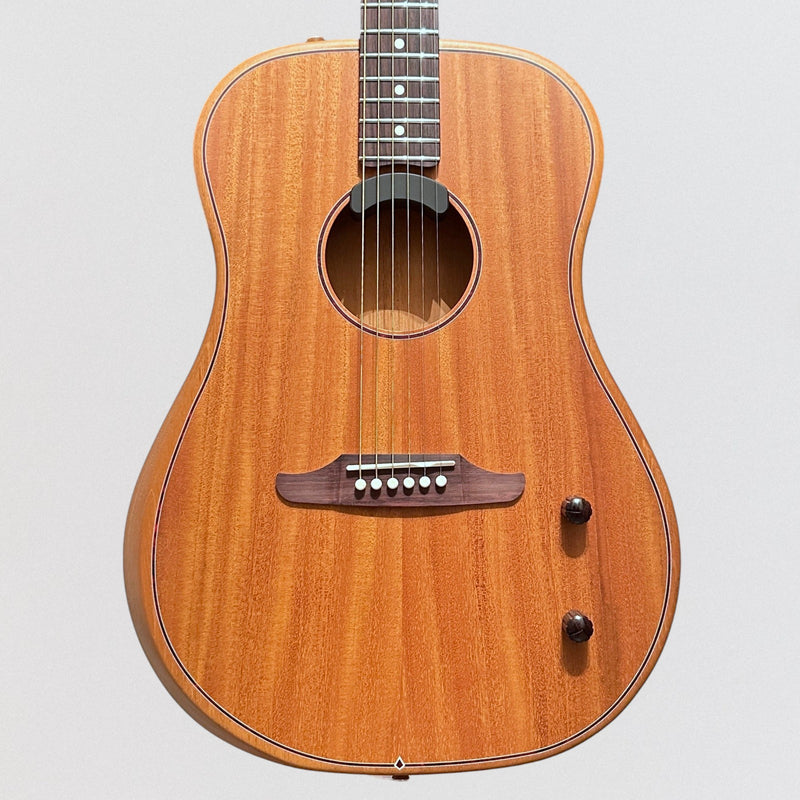 Fender Highway Dreadnought All-Mahogany Acoustic-Electric Guitar - Natural