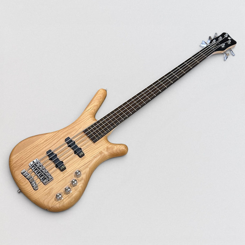 Warwick RockBass Corvette Basic 5 String Electric Bass Guitar - Natural