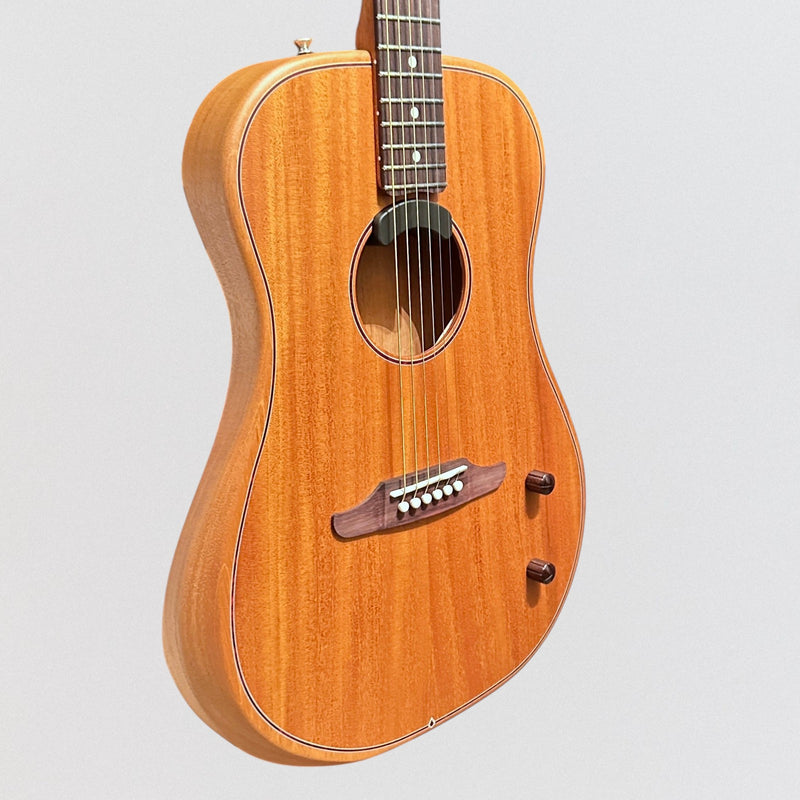 Fender Highway Dreadnought All-Mahogany Acoustic-Electric Guitar - Natural