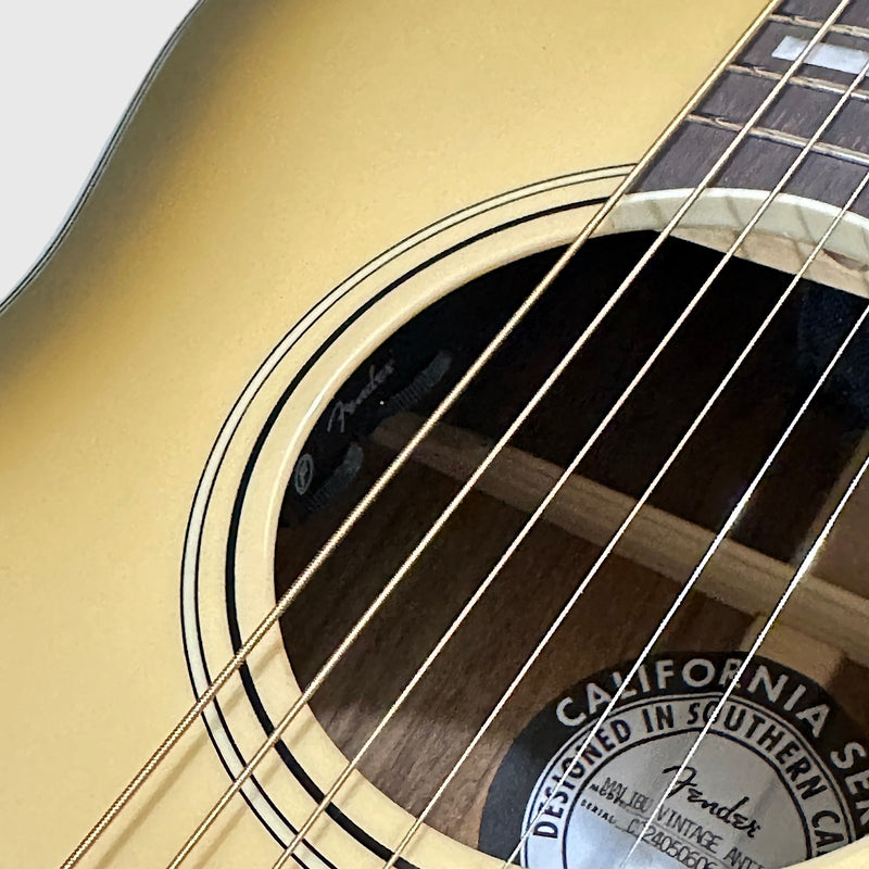 Fender Limited Edition California Vintage Malibu Concert Acoustic Electric Guitar - Antigua
