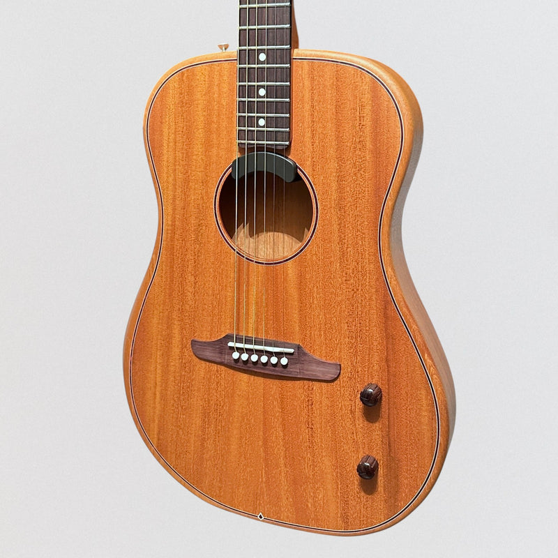 Fender Highway Dreadnought All-Mahogany Acoustic-Electric Guitar - Natural