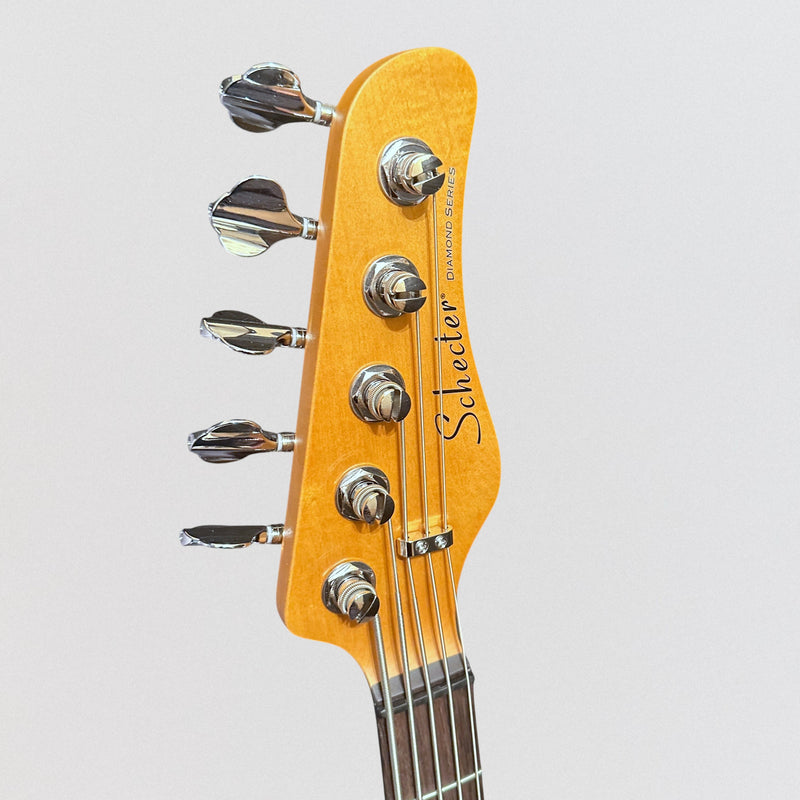 Schecter CV-5 5-String Electric Bass Guitar - Gloss Natural