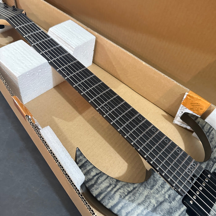 Schecter Sunset 7-String Extreme Electric Guitar - Grey Ghost