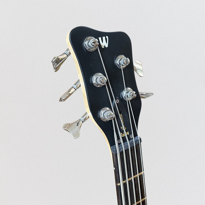 Warwick RockBass Corvette Basic 5 String Electric Bass Guitar - Natural