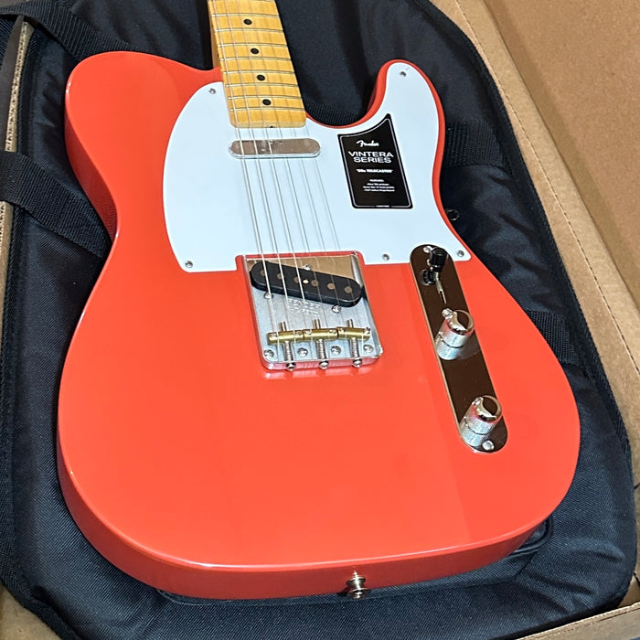 Fender Vintera '50s Telecaster Electric Guitar - Fiesta Red