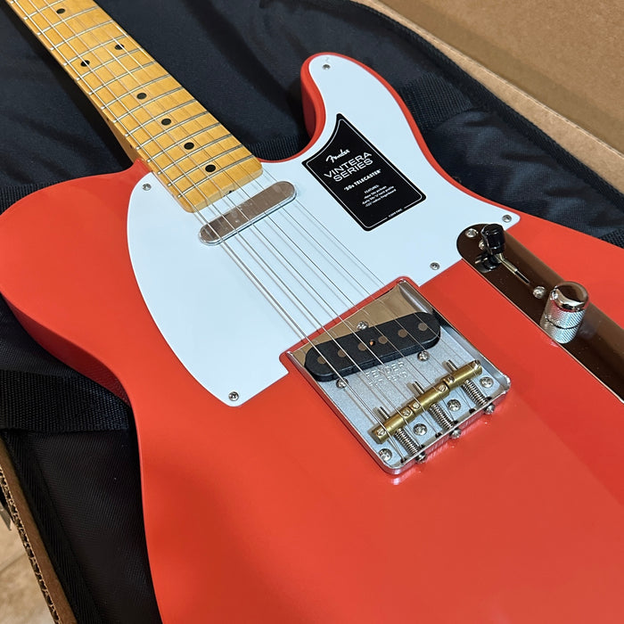 Fender Vintera '50s Telecaster Electric Guitar - Fiesta Red