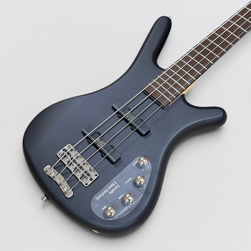 Warwick RockBass Corvette Basic 4 String Active Electric Bass Guitar - Nirvana Black