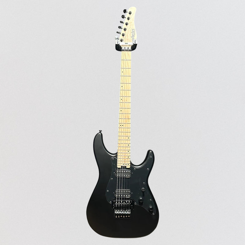 Schecter Sun Valley Super Shredder Floyd Rose Electric Guitar - Satin Black