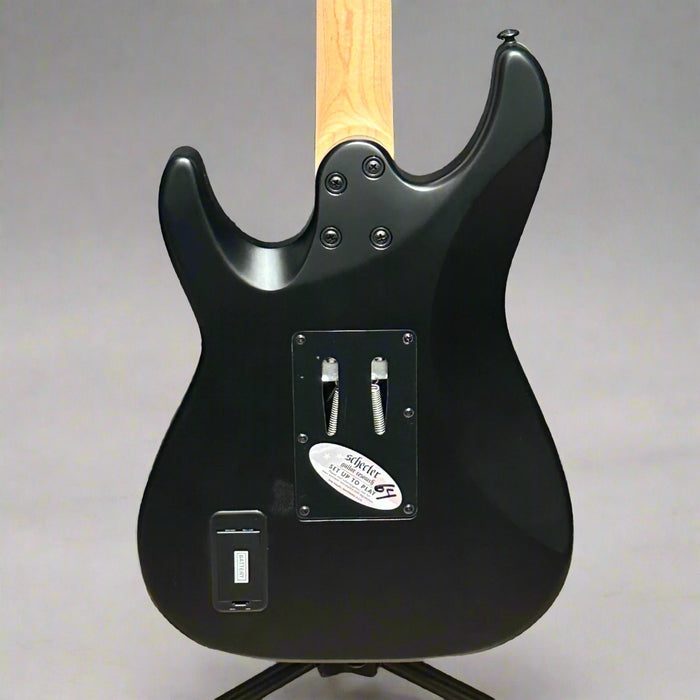 Schecter Sun Valley Super Shredder Floyd Rose Electric Guitar - Satin Black