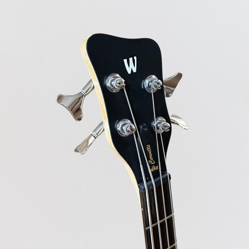 Warwick RockBass Corvette Basic 4 String Active Electric Bass Guitar - Nirvana Black