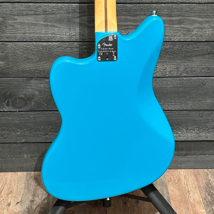 Fender American Professional II Jazzmaster Electric Guitar - Miami Blue