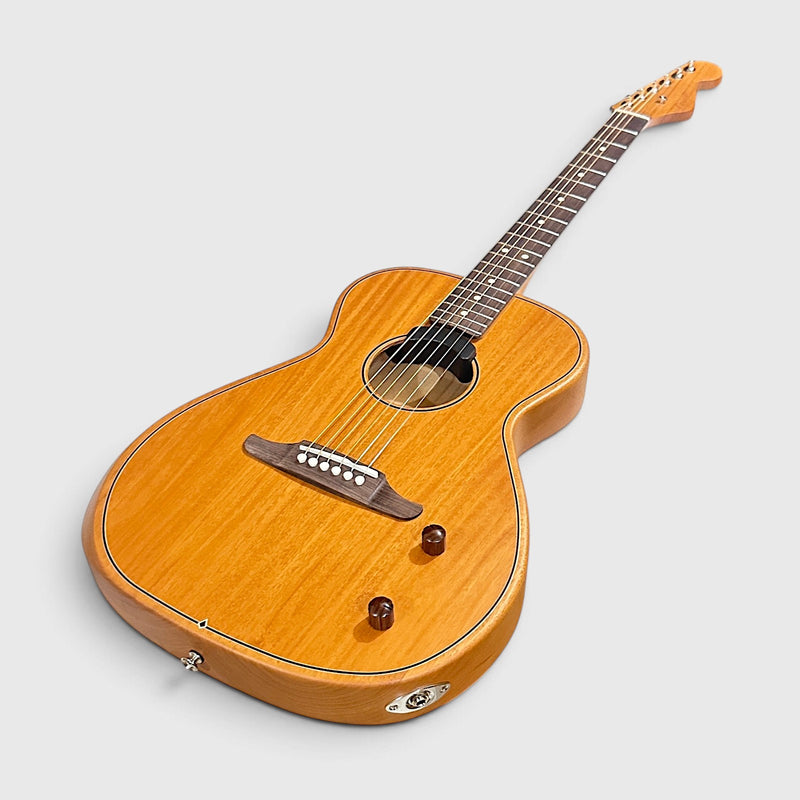 Fender Highway Series Parlor Acoustic Electric Guitar - Natural Mahogany